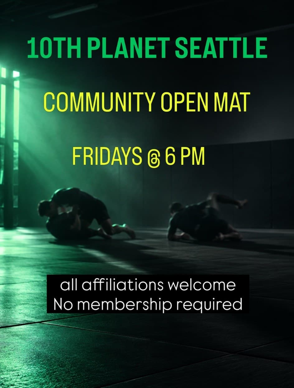 10th Planet Jiu Jitsu Seattle Open Mat