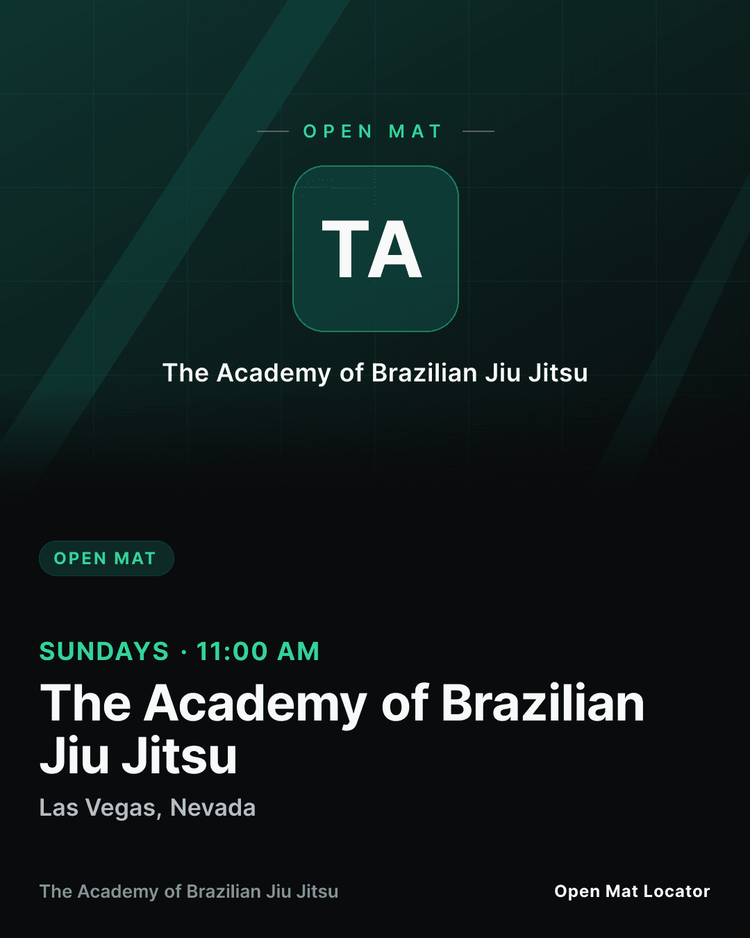 Open Mat