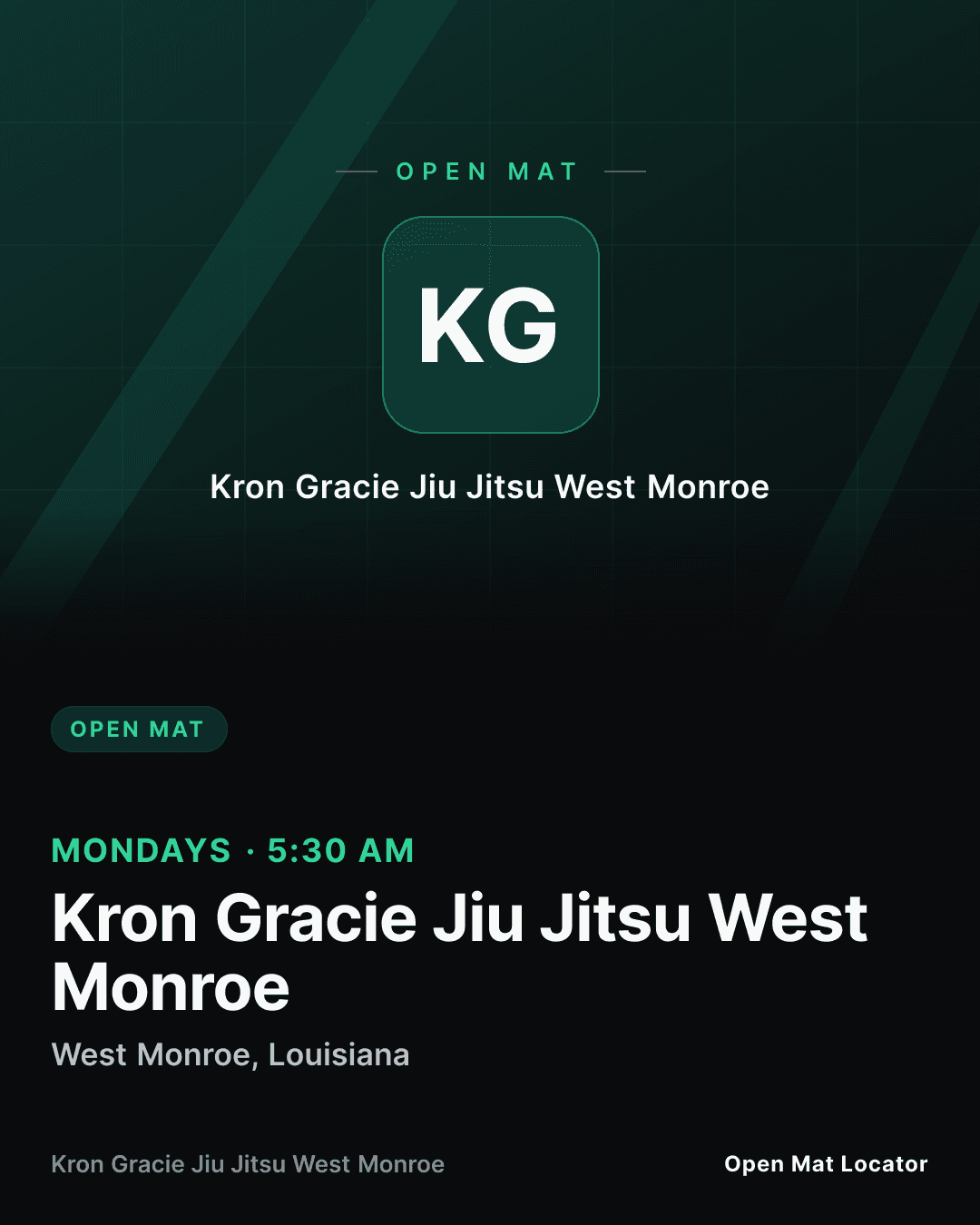 Open Mat