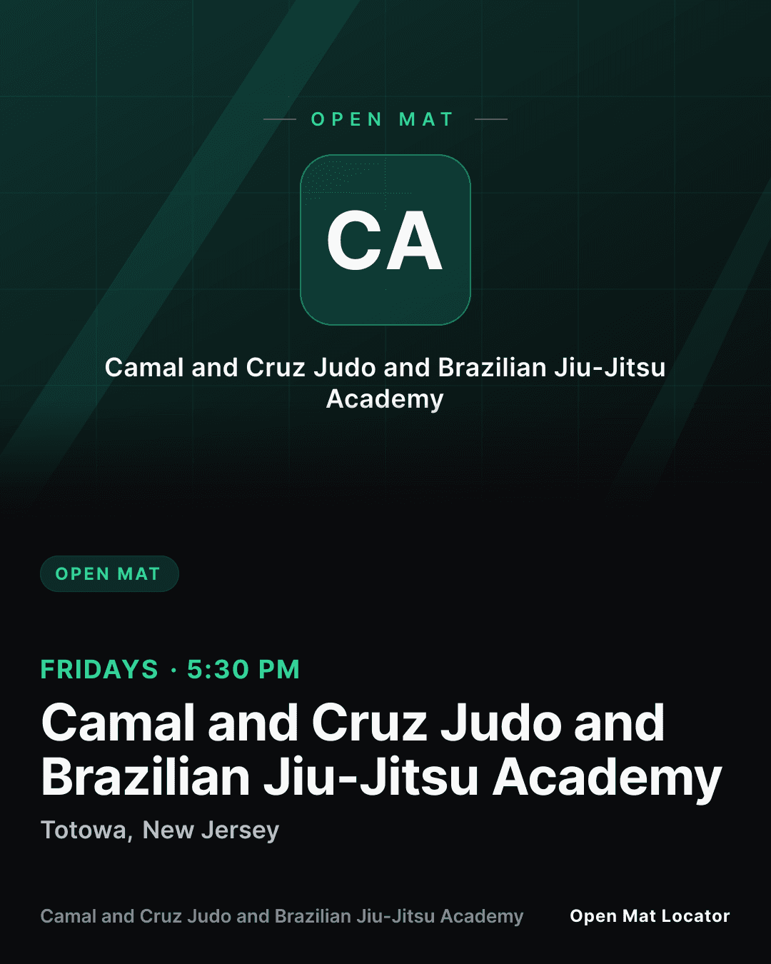 Open Mat