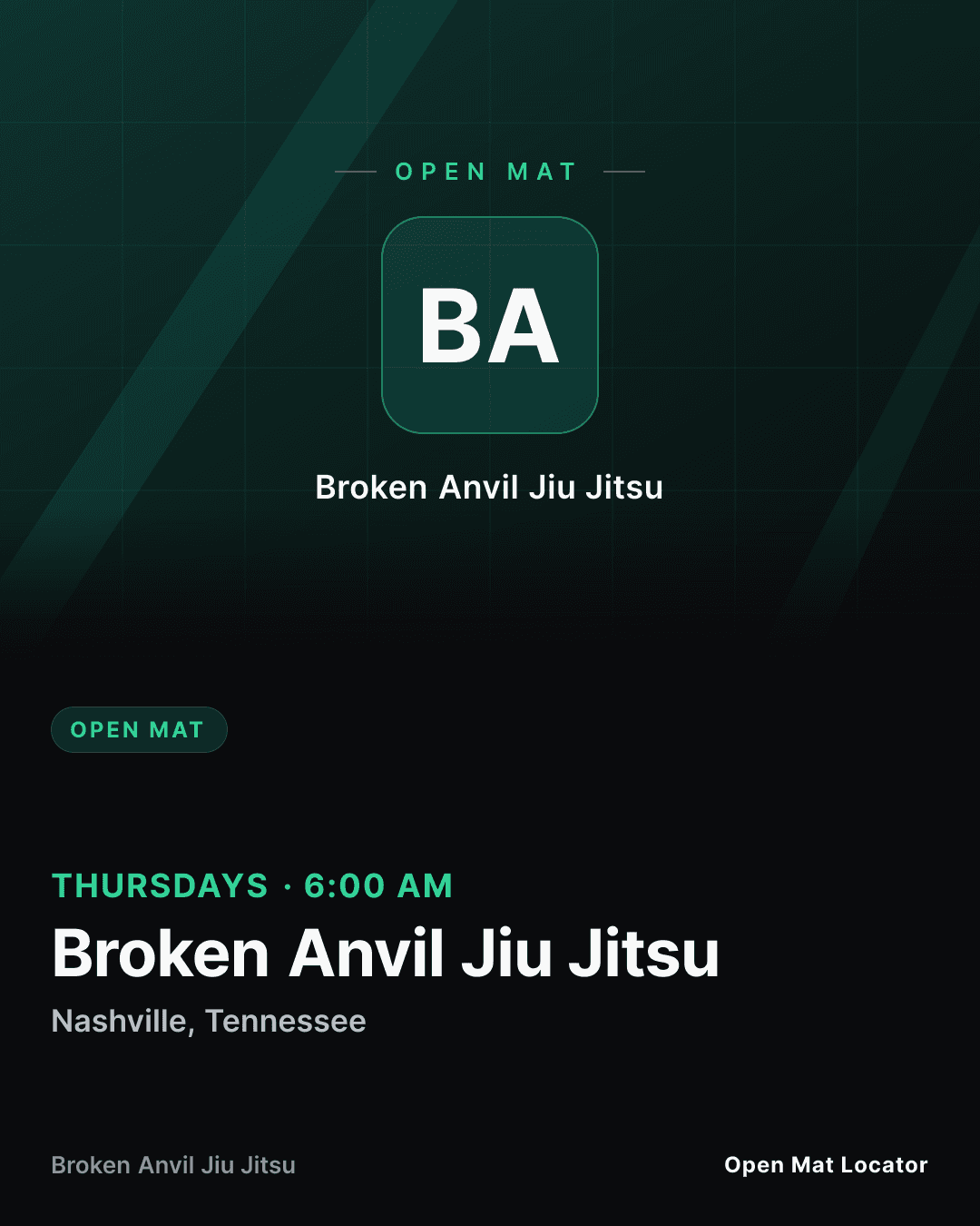 Open Mat