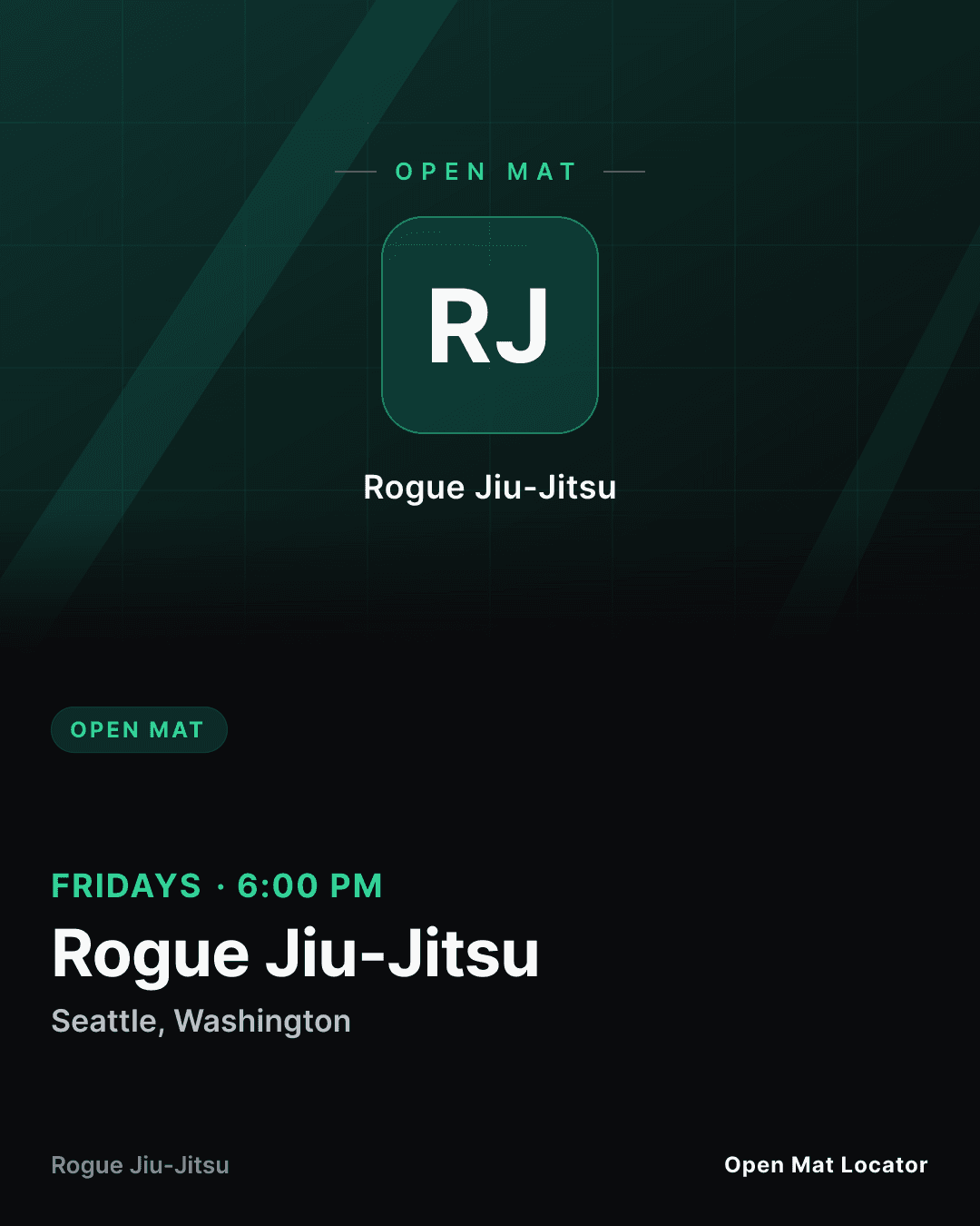 Rogue Jiu-Jitsu Open Mat