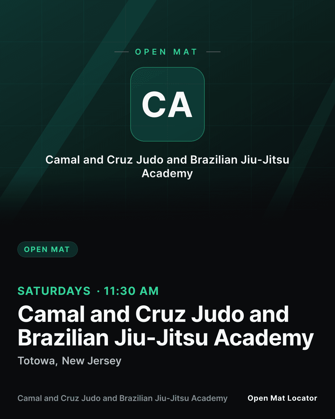 Open Mat