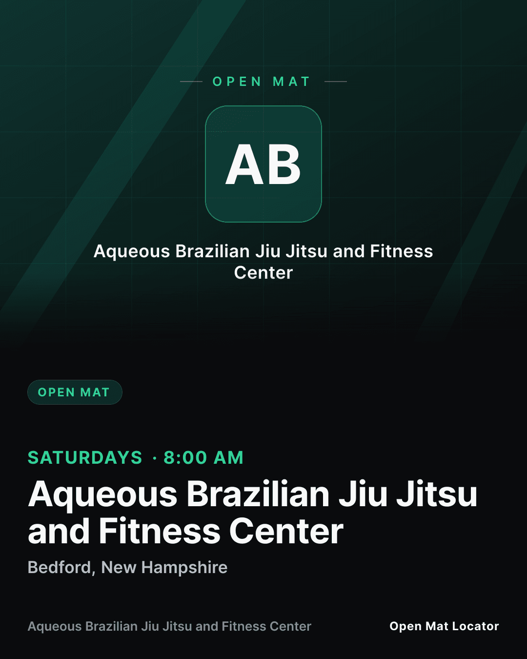 Open Mat