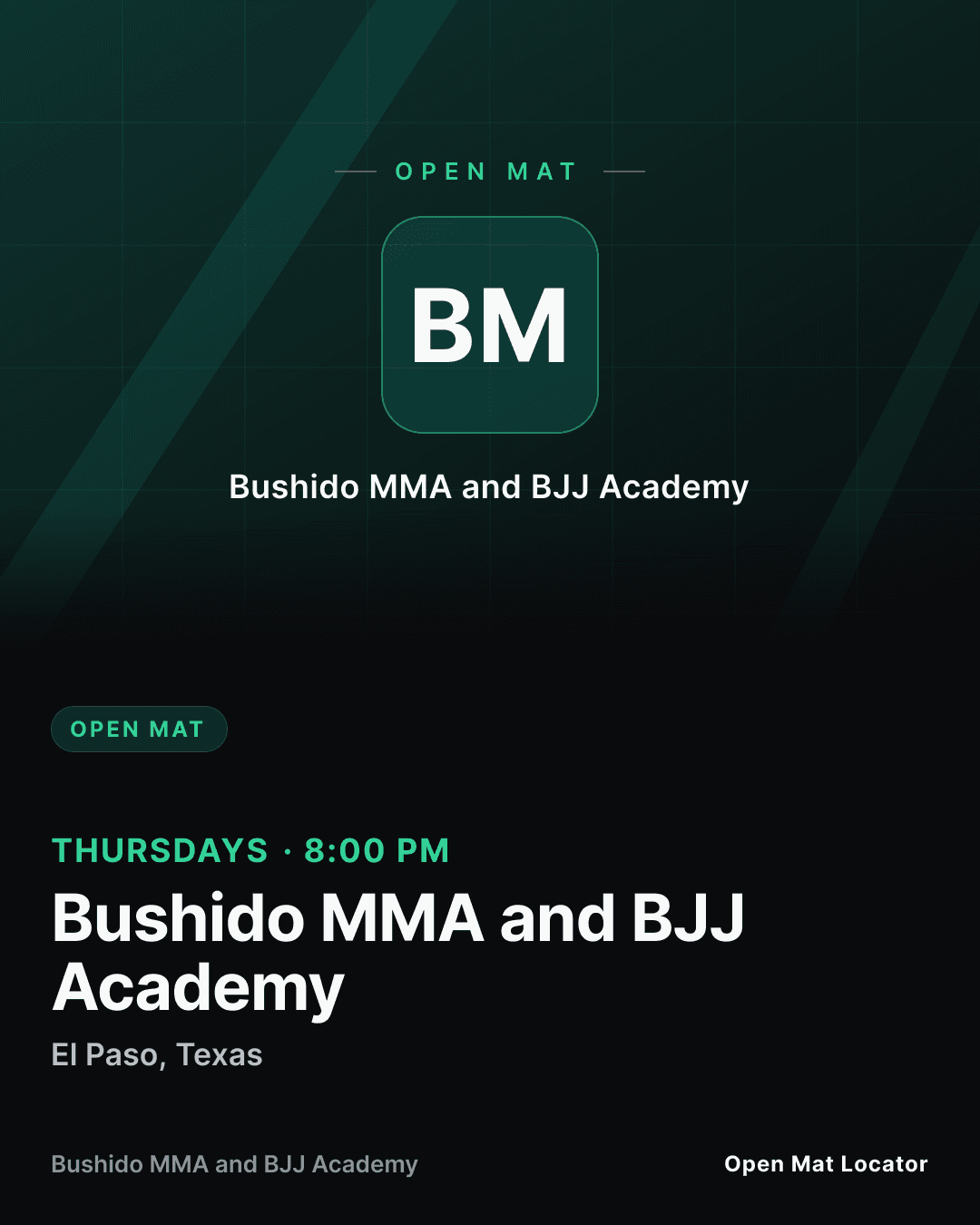 Open Mat