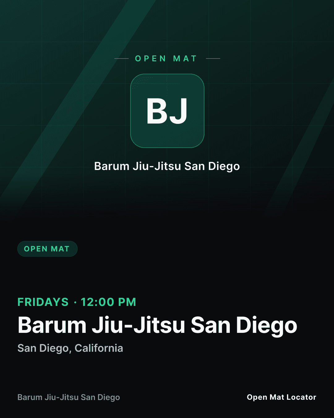 Open Mat
