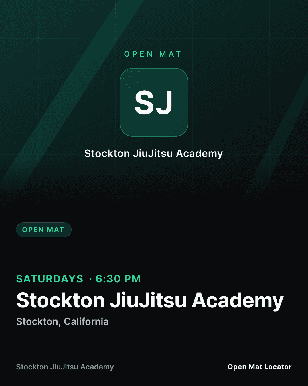 OPEN MAT, Mat B