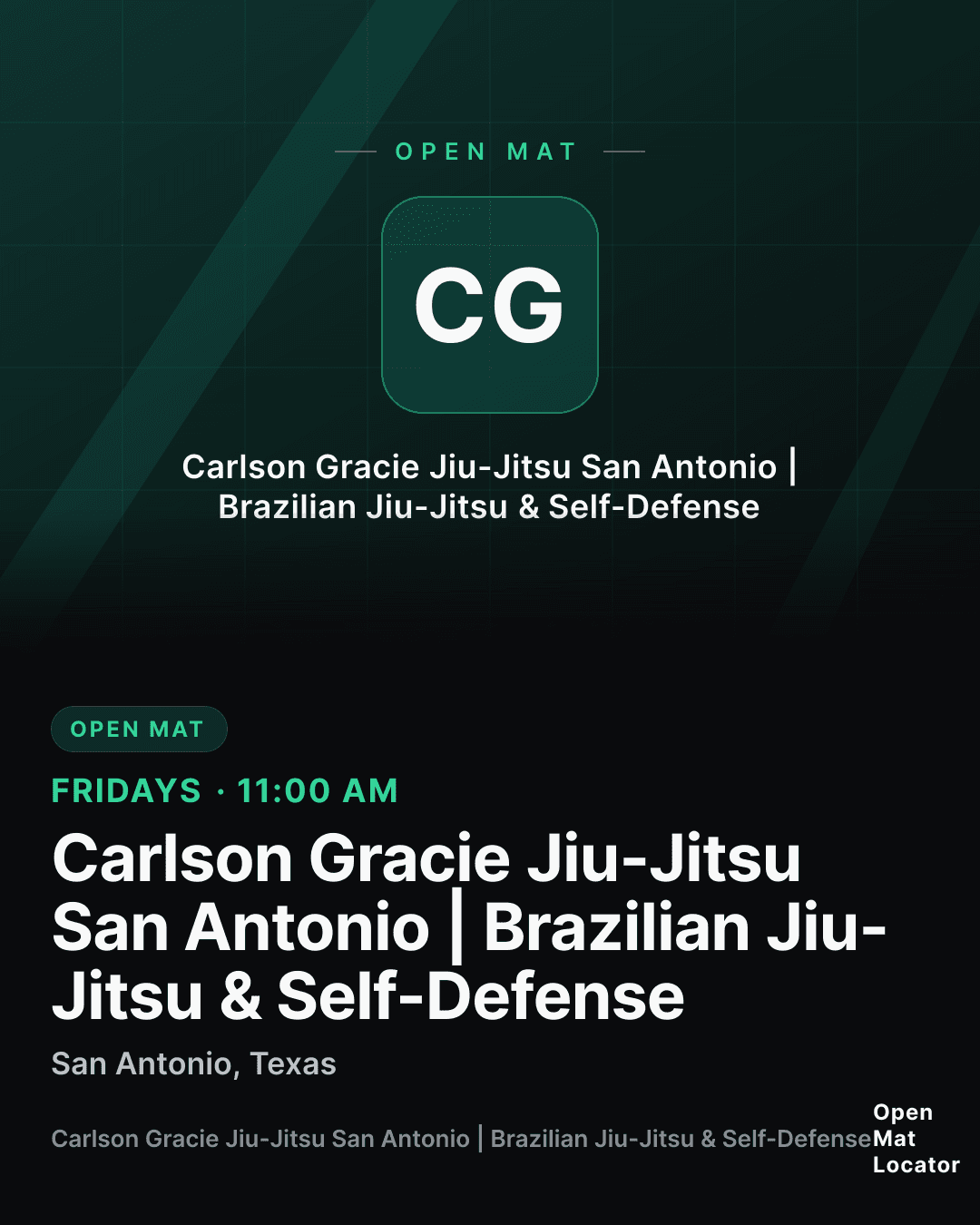 Open Mat
