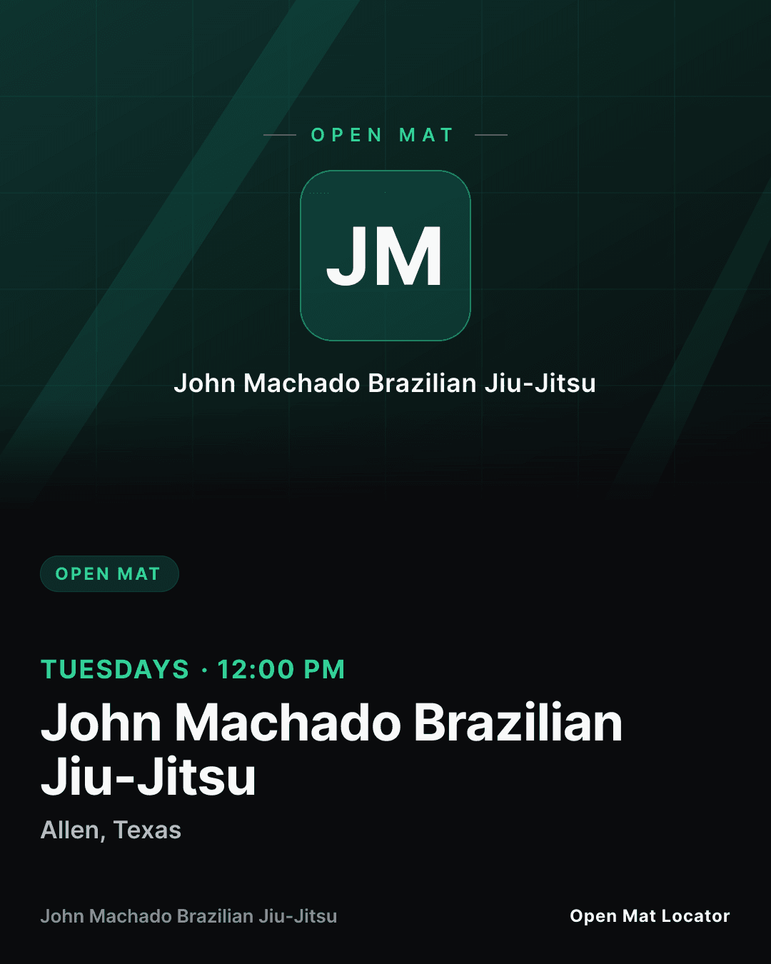 Open Mat