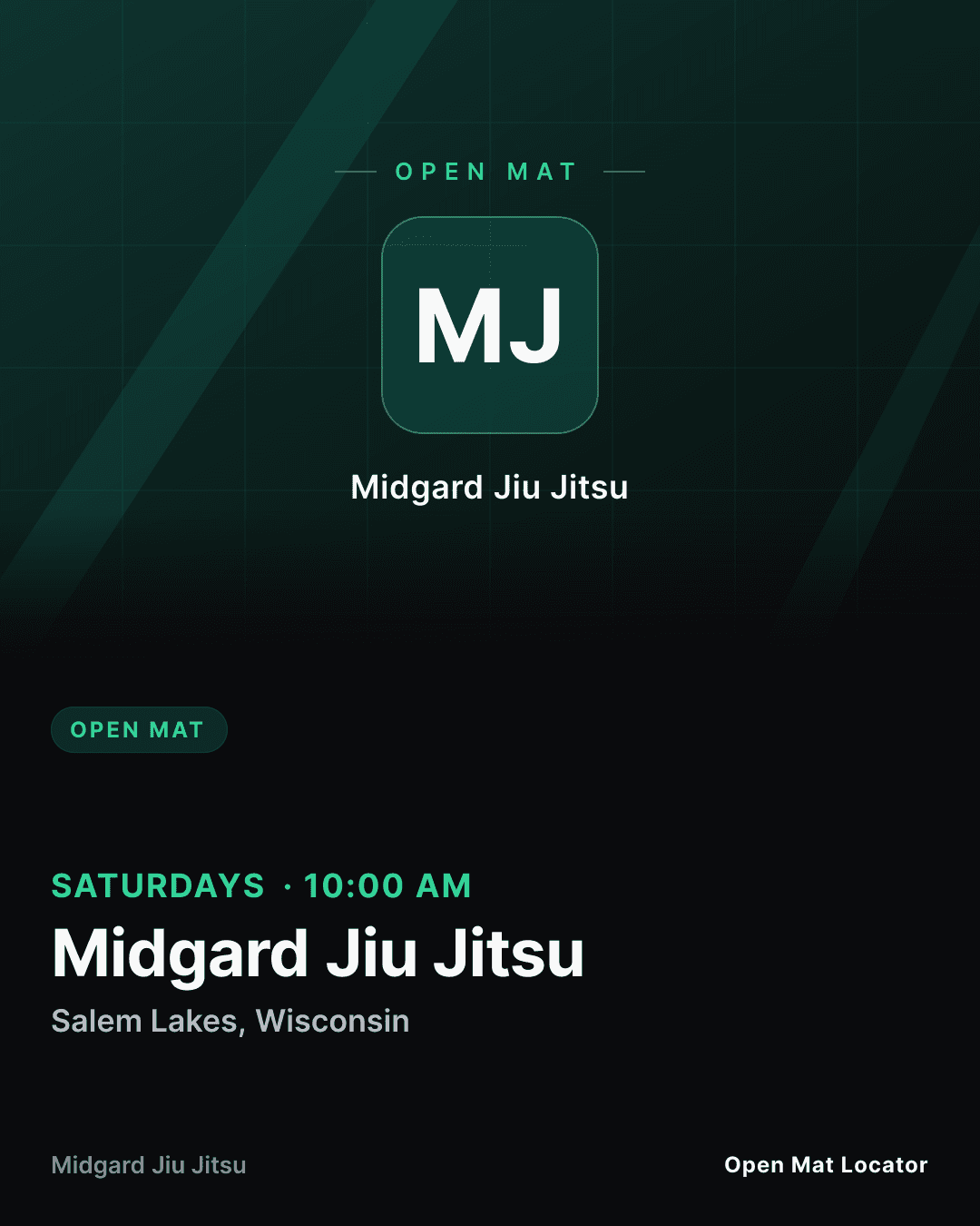 Midgard Jiu Jitsu Open Mat