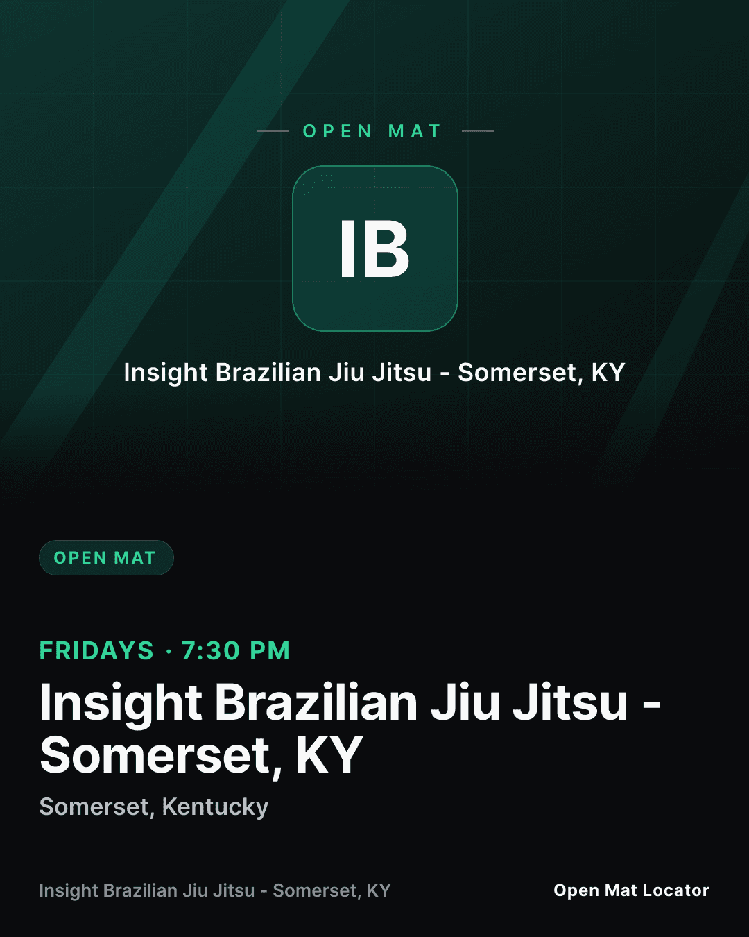 Open Mat