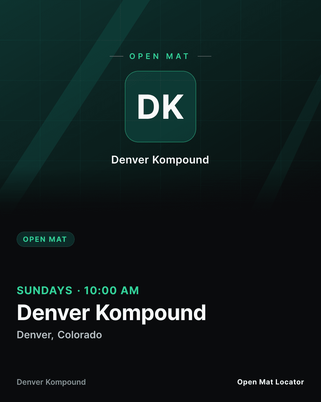 Open Mat