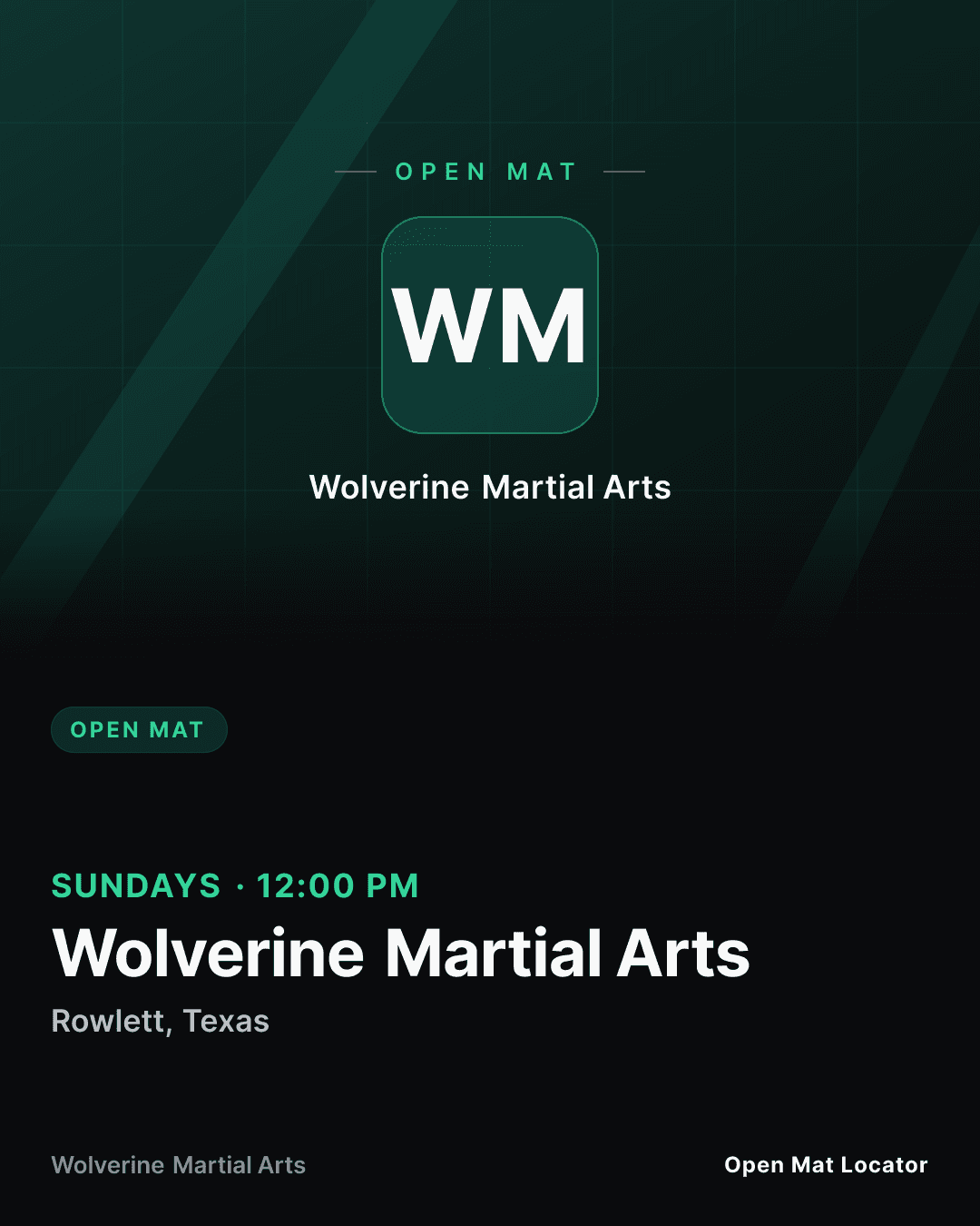 Open Mat