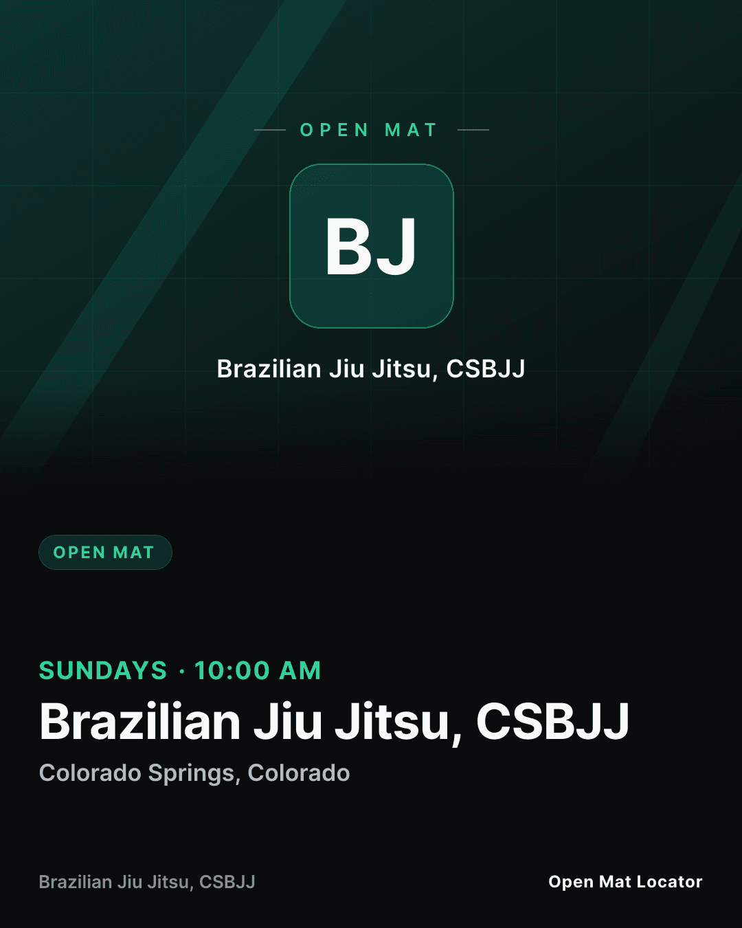 Open Mat
