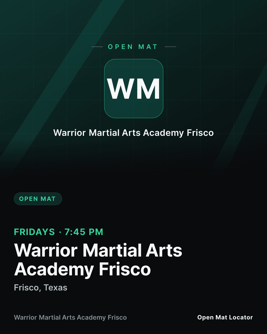 Open Mat