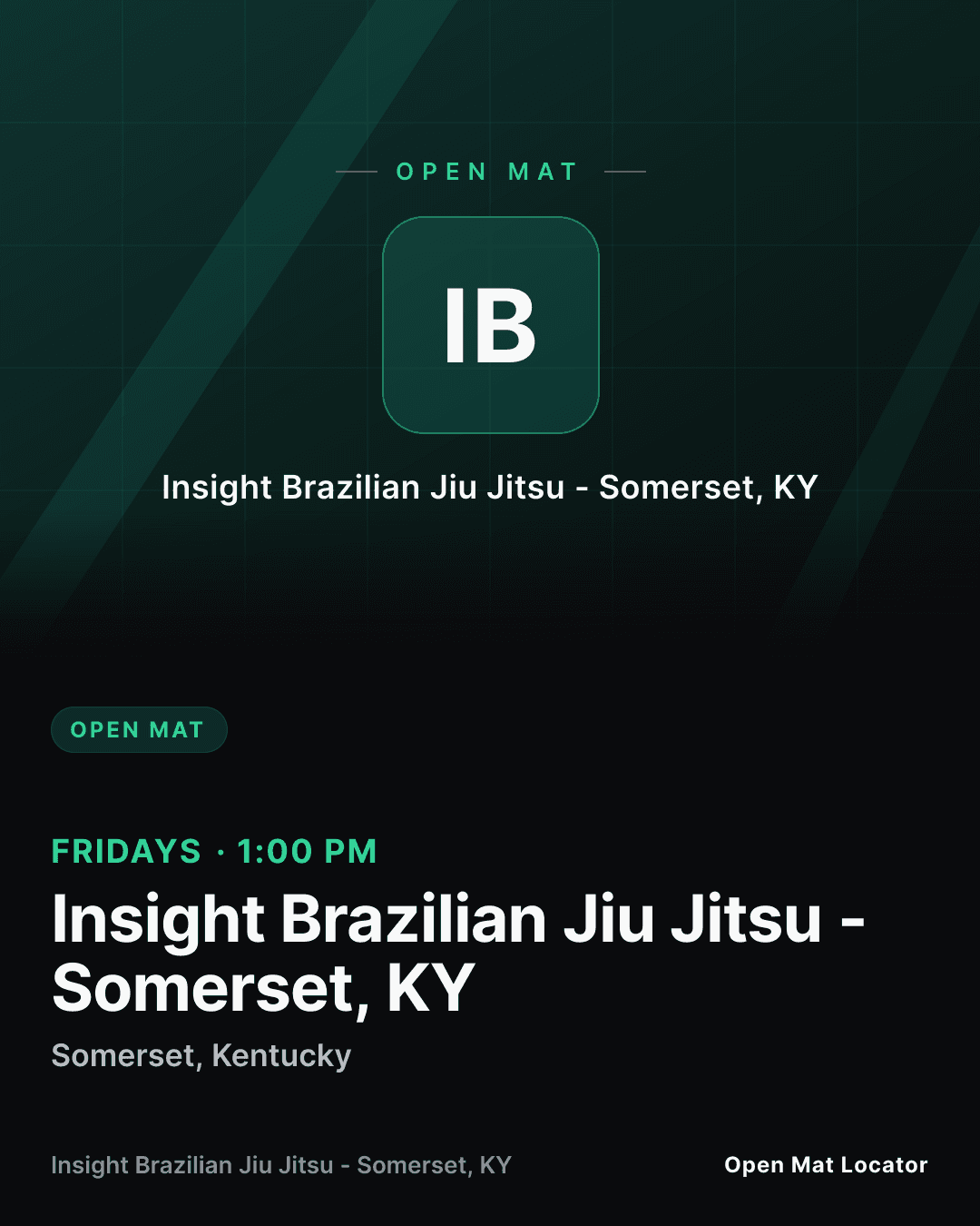 Open Mat