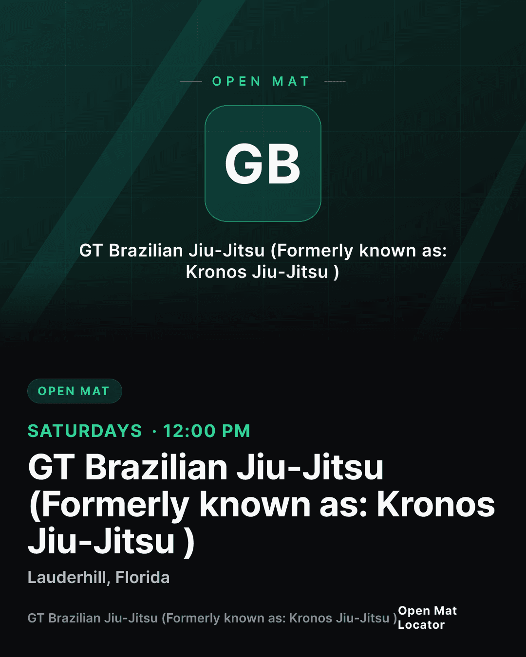 Open Mat