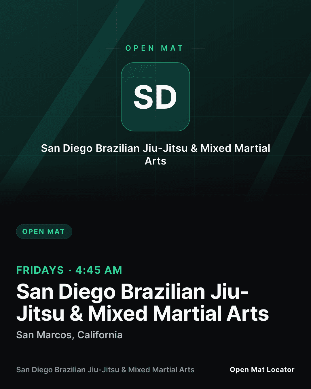 Open Mat