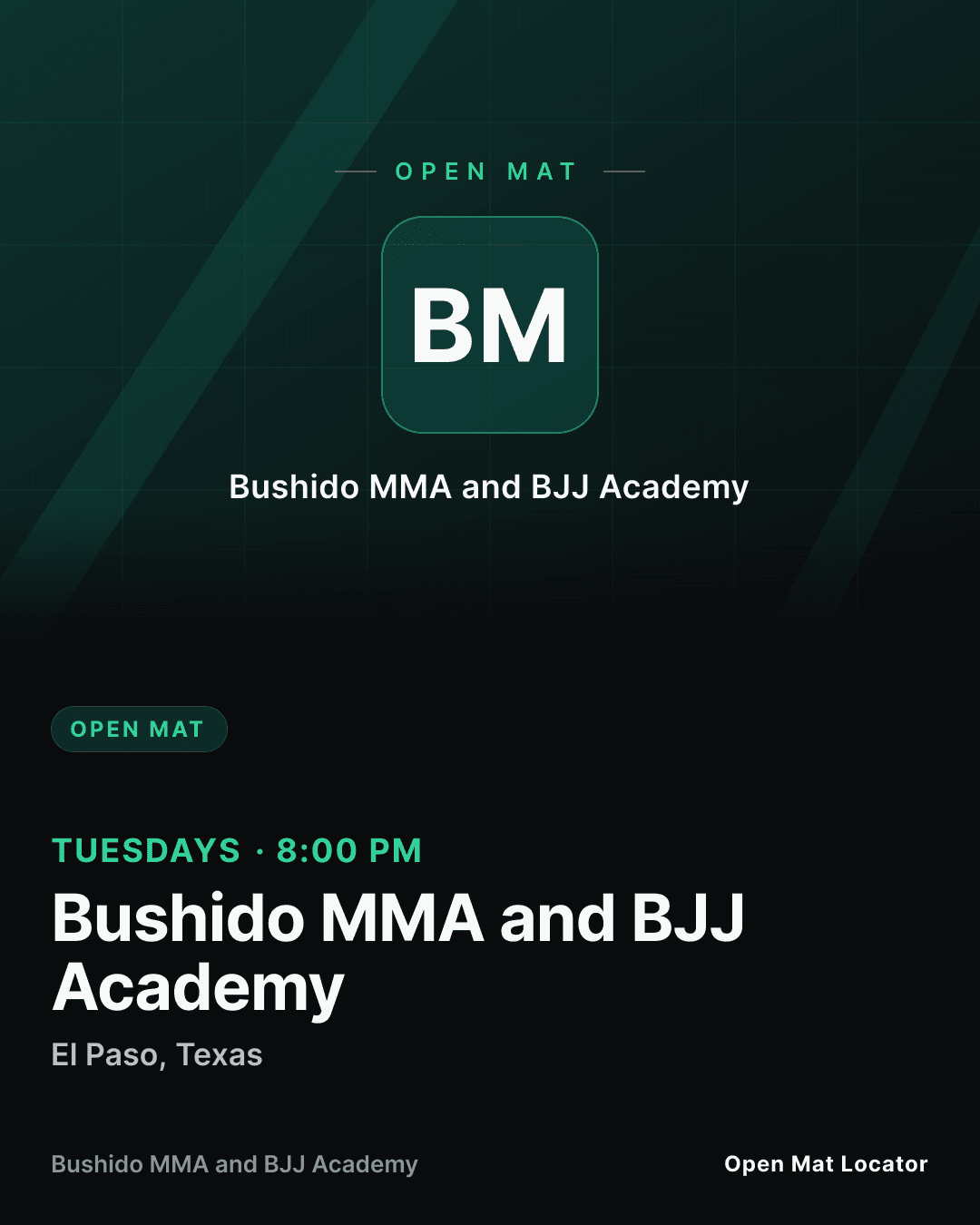 Open Mat