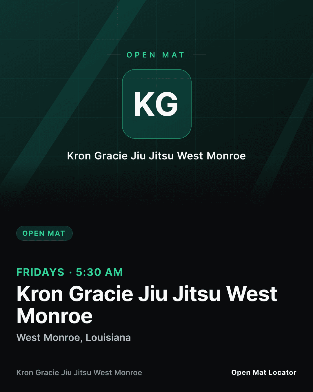 Open Mat