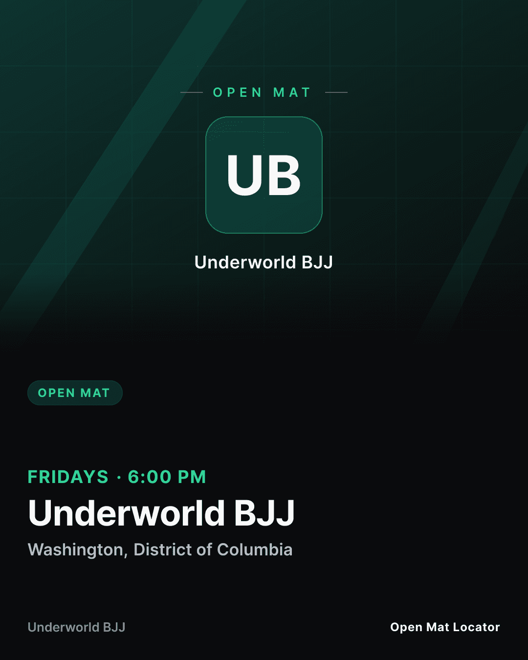 Underworld BJJ Open Mat
