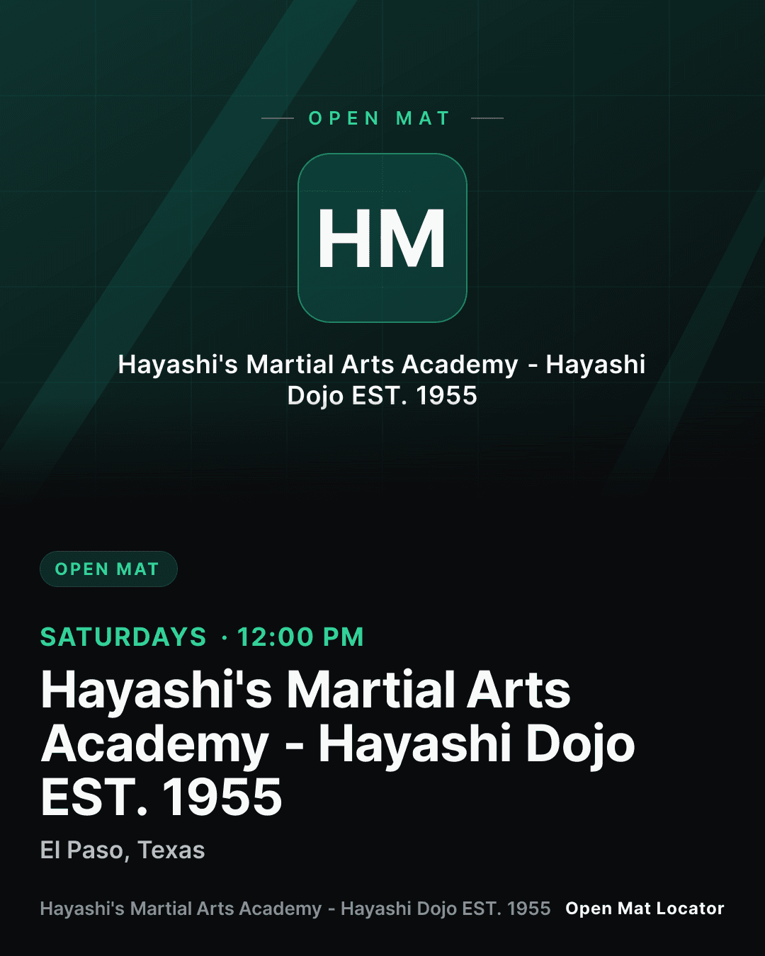 Open Mat