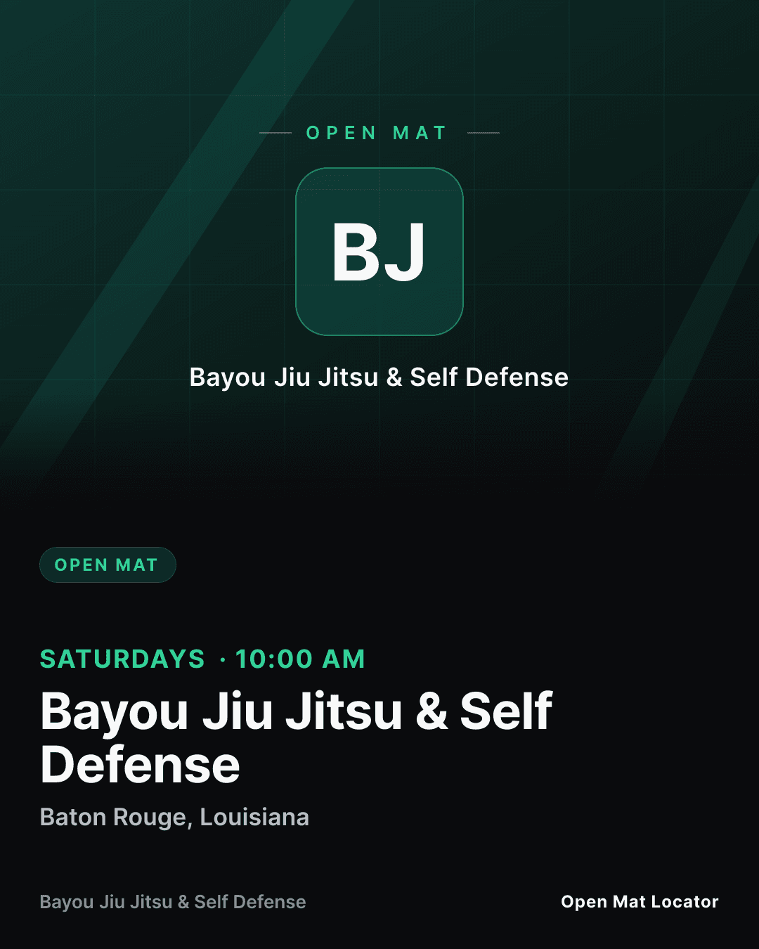 Open Mat