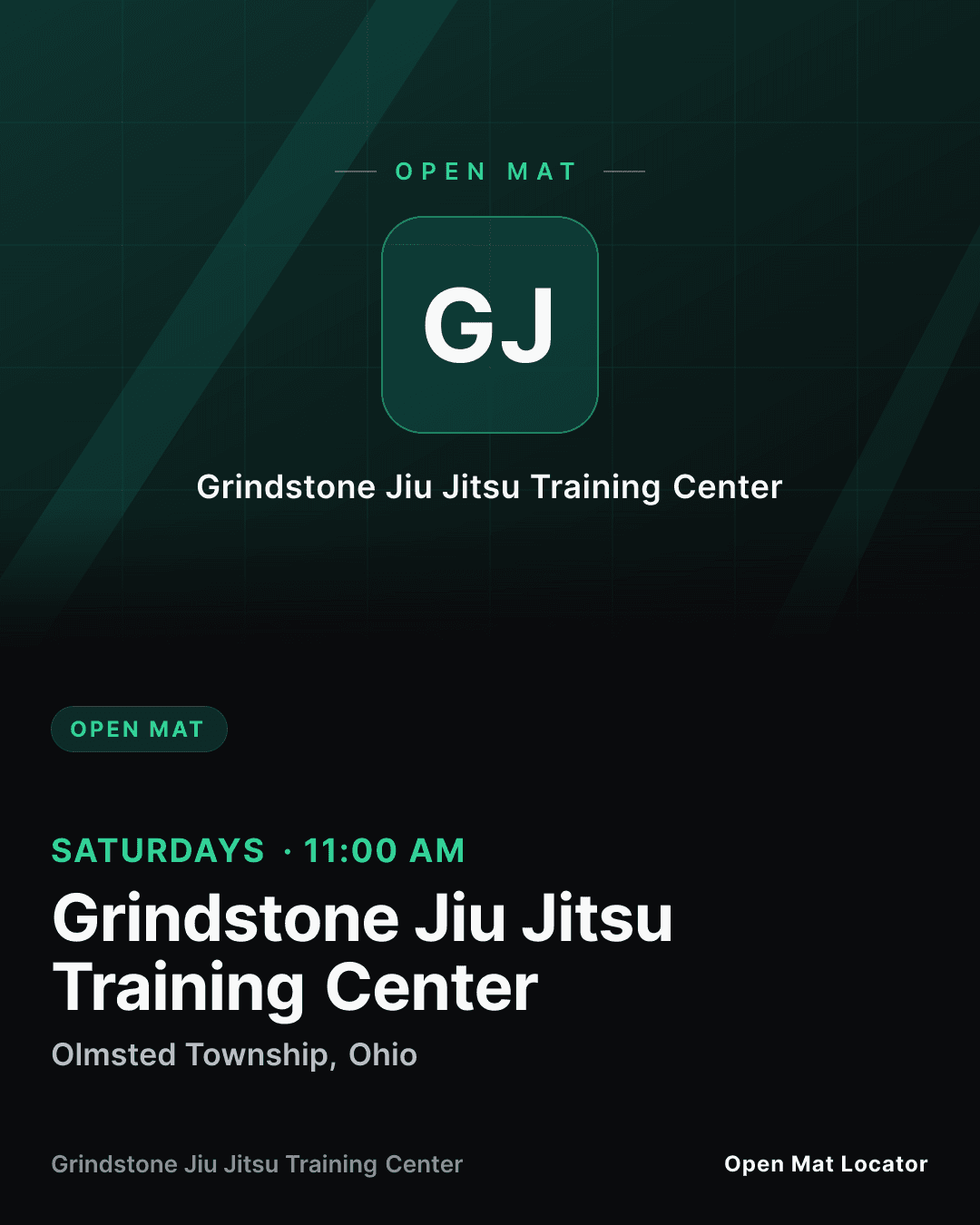 Grindstone Jiu Jitsu Training Center Open Mat