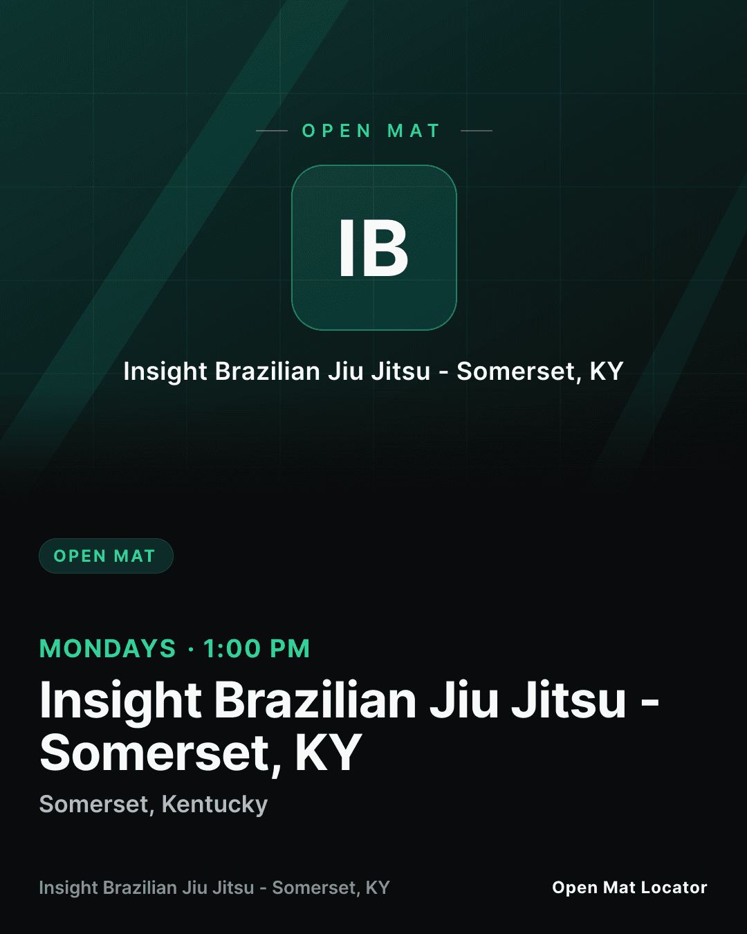 Open Mat