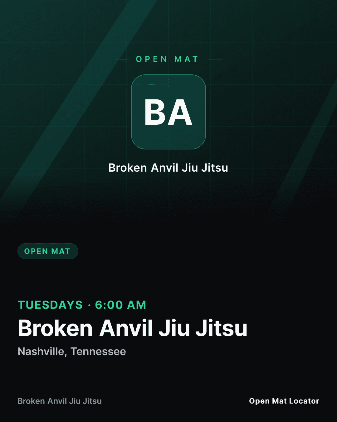 Open Mat