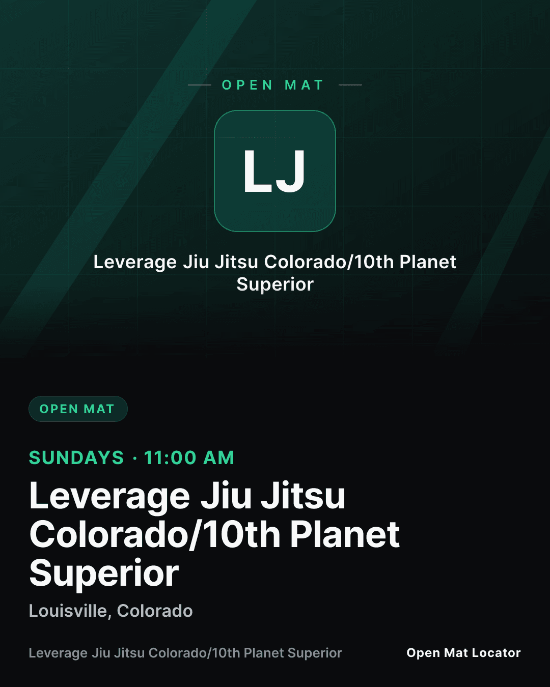 Open Mat