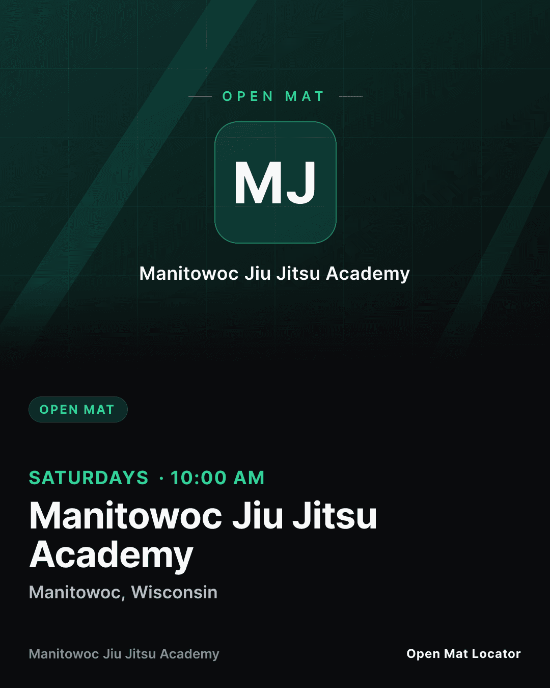 Saturday Open Mat