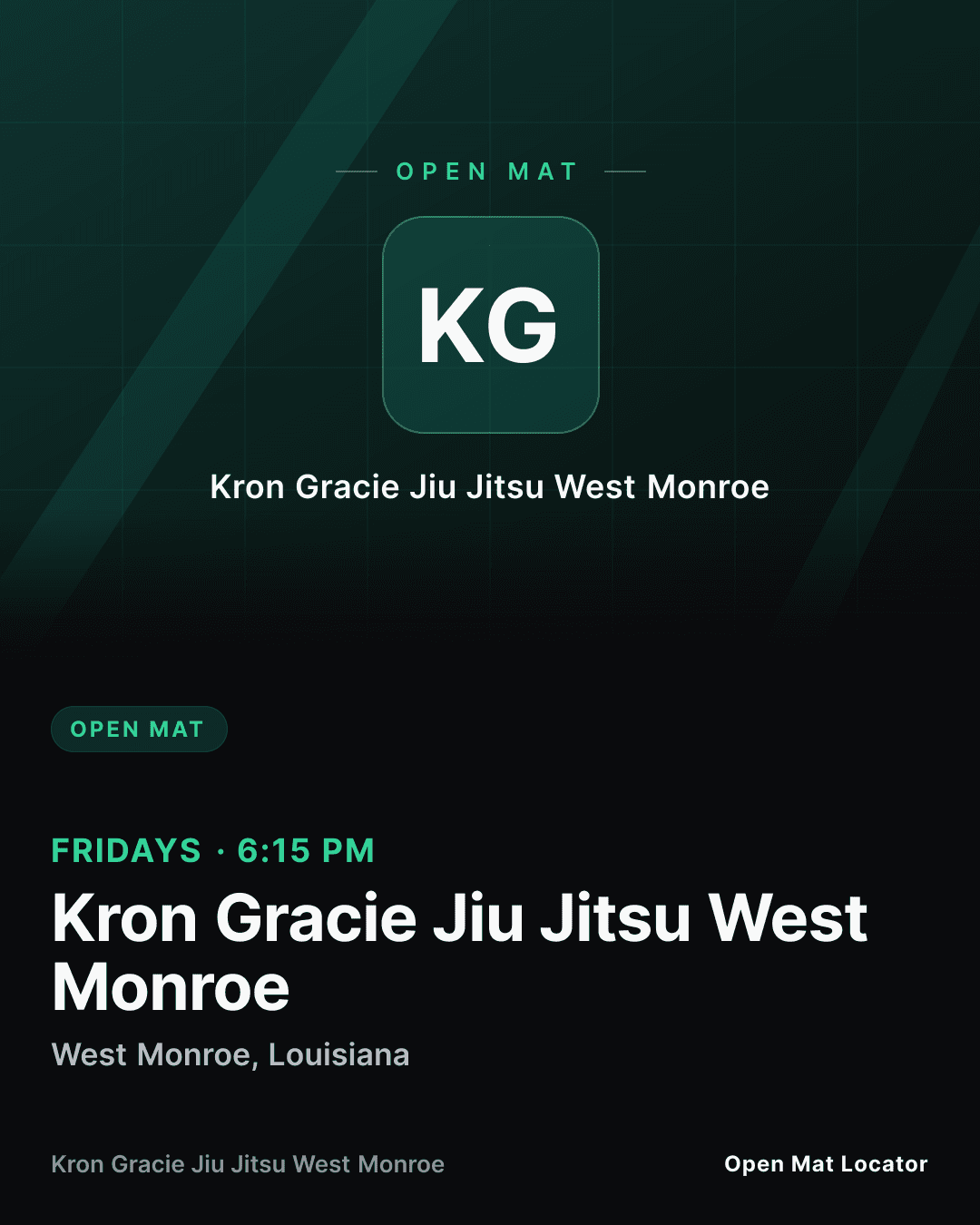 Open Mat