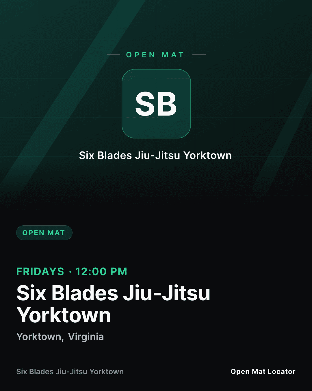Open Mat