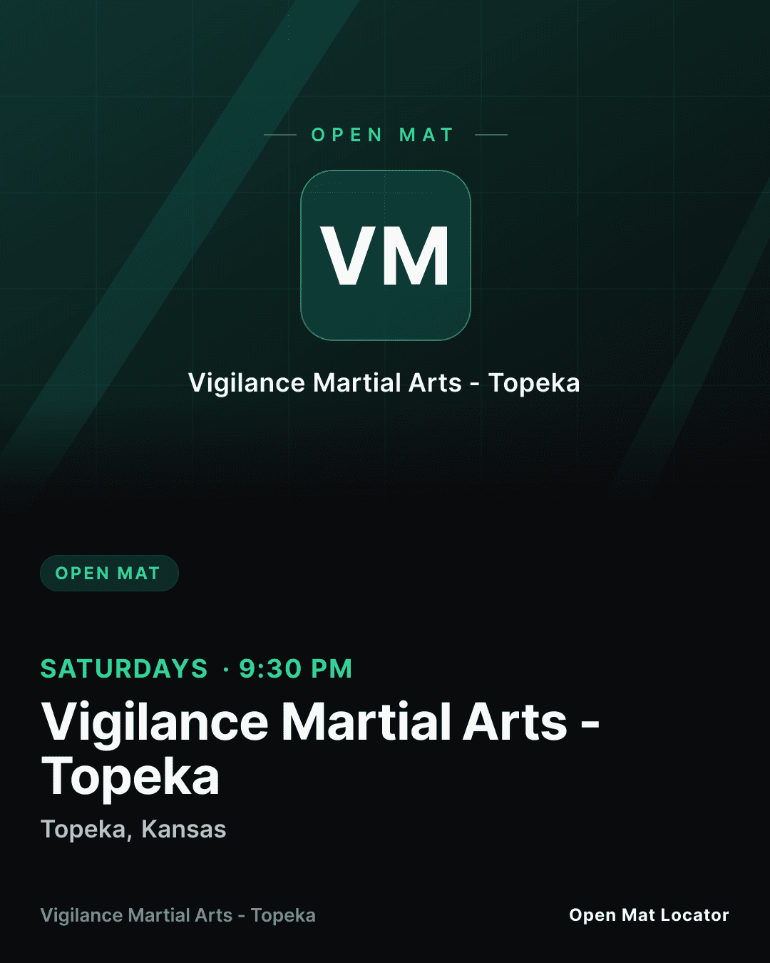 Vigilance Martial Arts - Topeka Open Mat