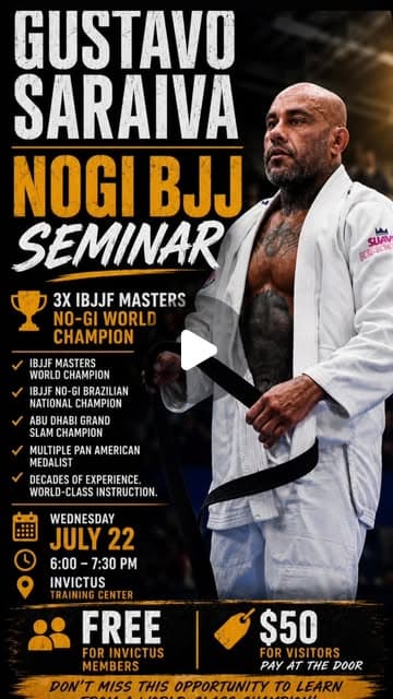 Gustavo Saraiva No-Gi Seminar
