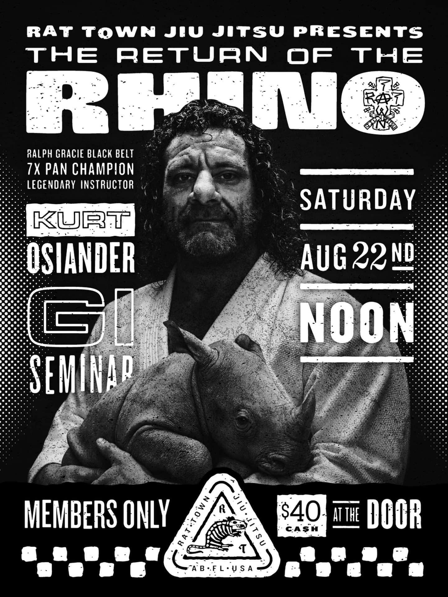 Kurt Osiander Gi Seminar (Rat Town Members Only)