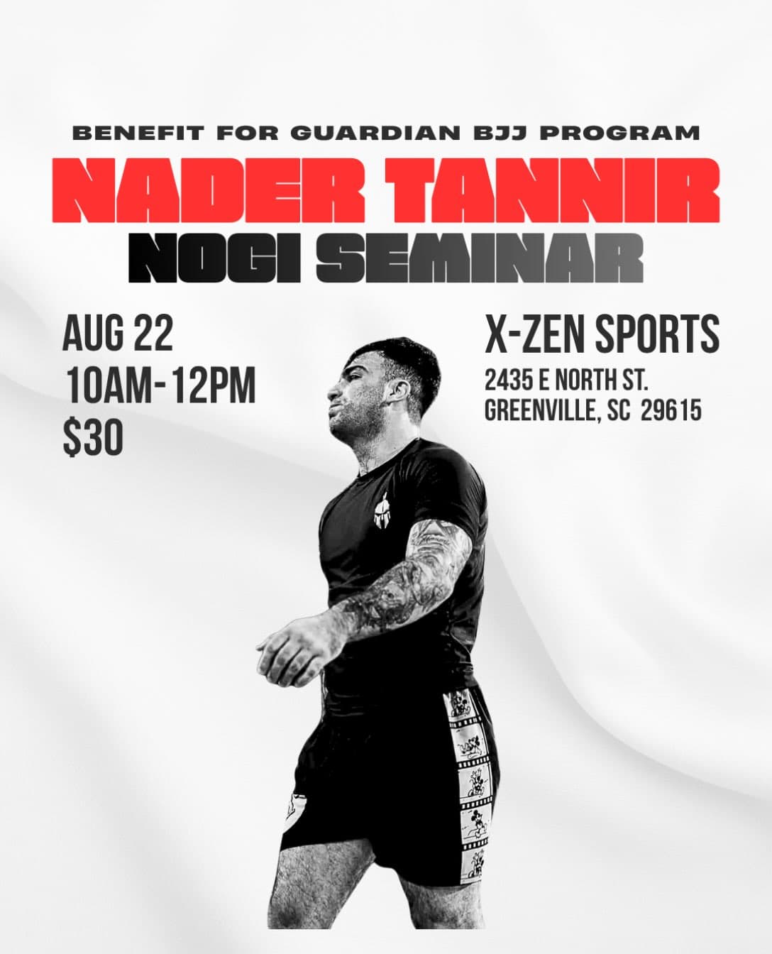 Nader Tannir No-Gi Seminar (Guardian Project Benefit)