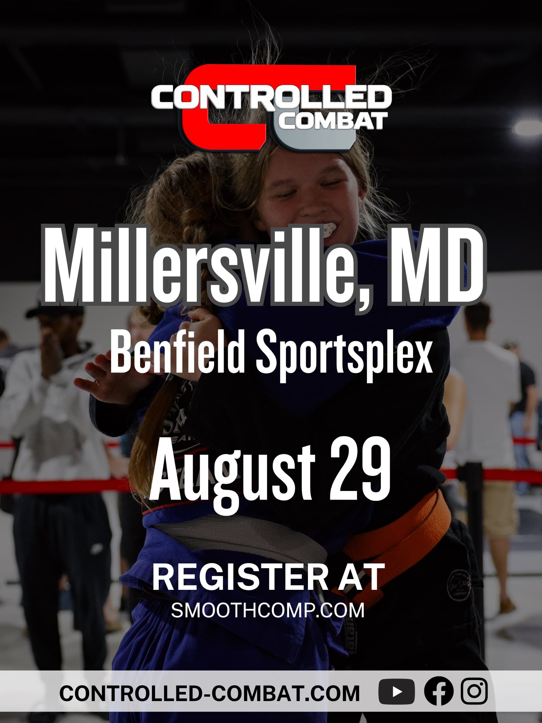 Youth/Adult Jiu Jitsu Grappling | Controlled Combat August 2026