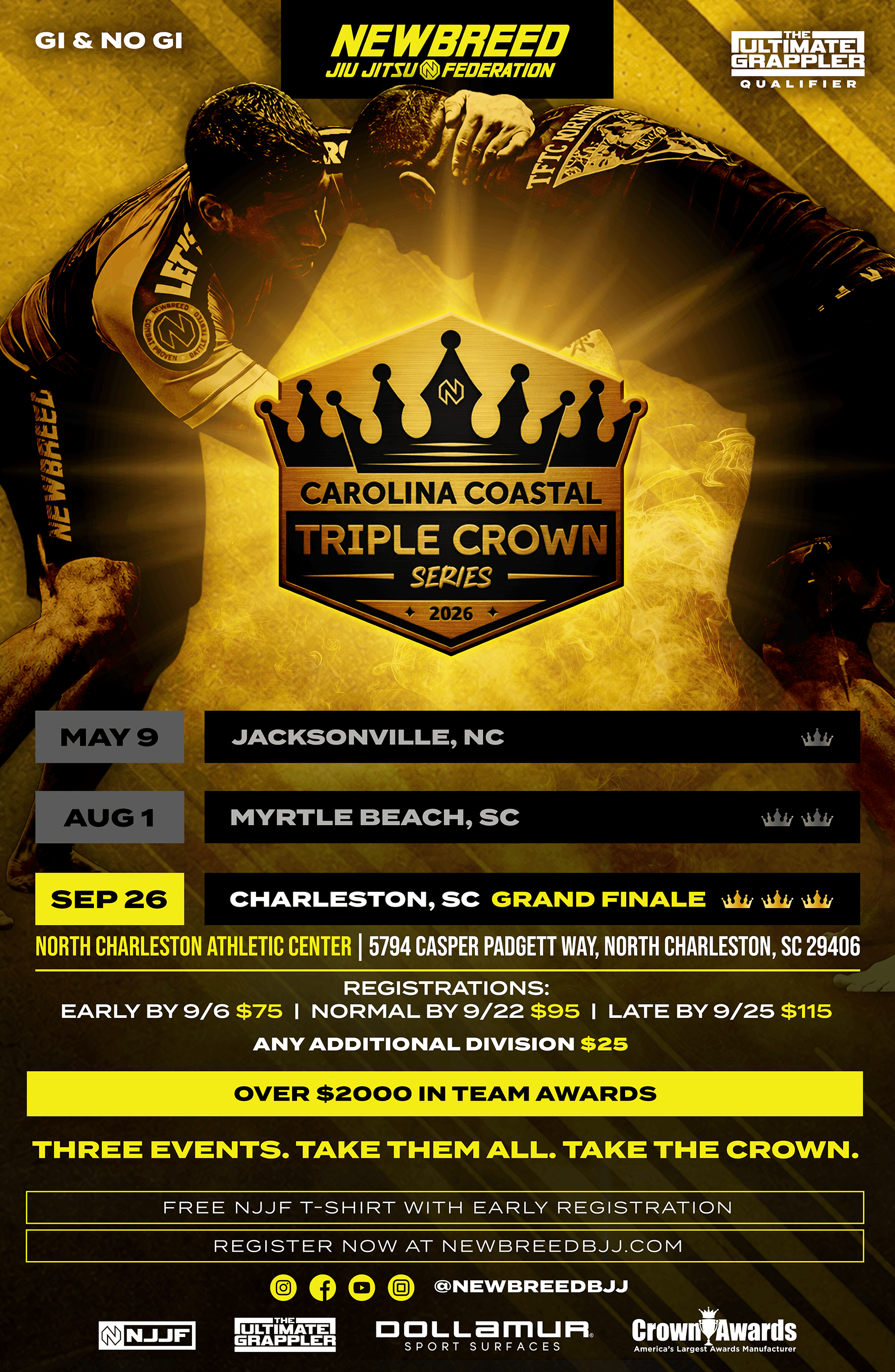 NEWBREED CHARLESTON TRIPLE CROWN SERIES