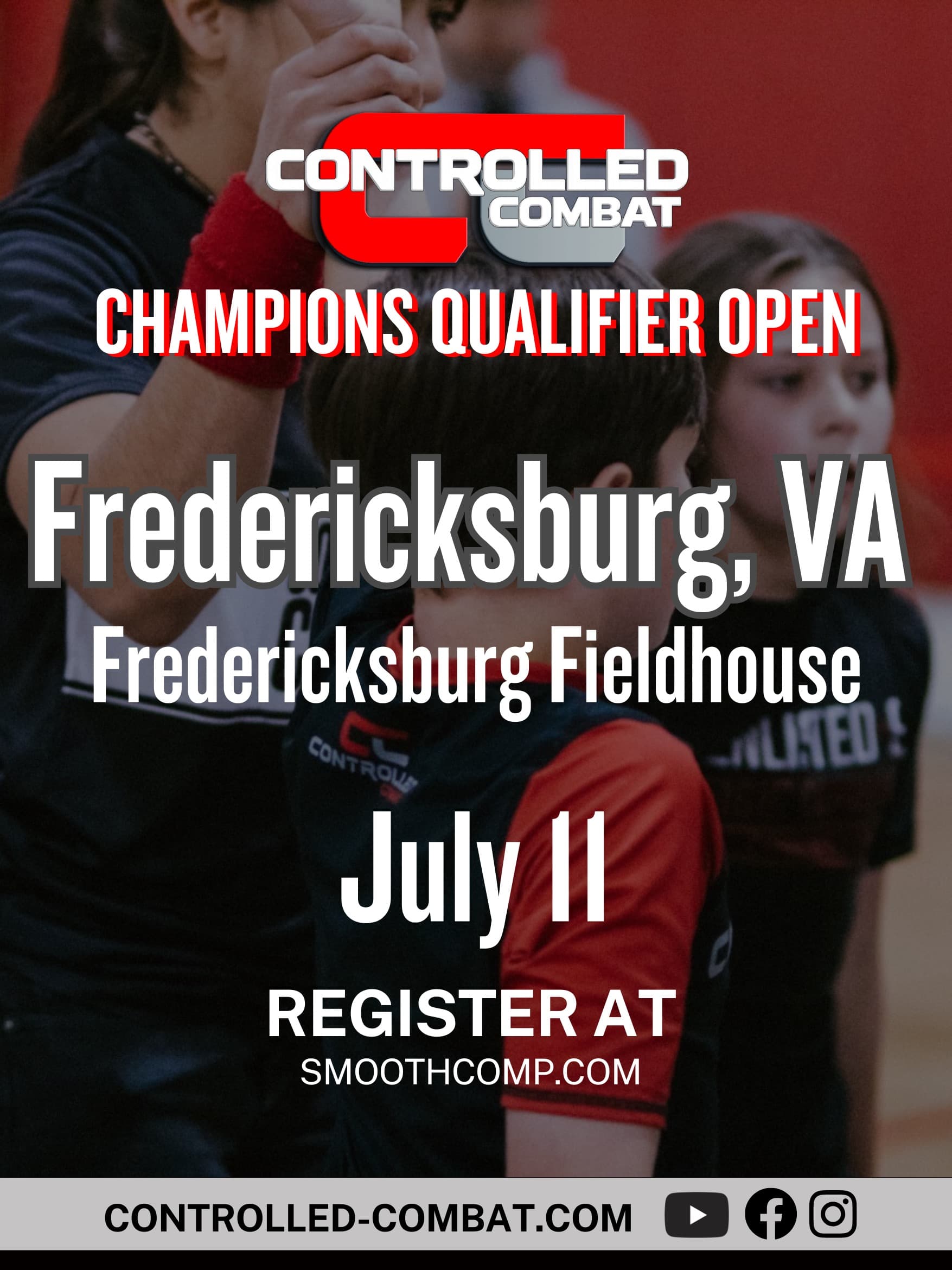 Youth/Adult Jiu Jitsu Grappling | Controlled Combat July 2026