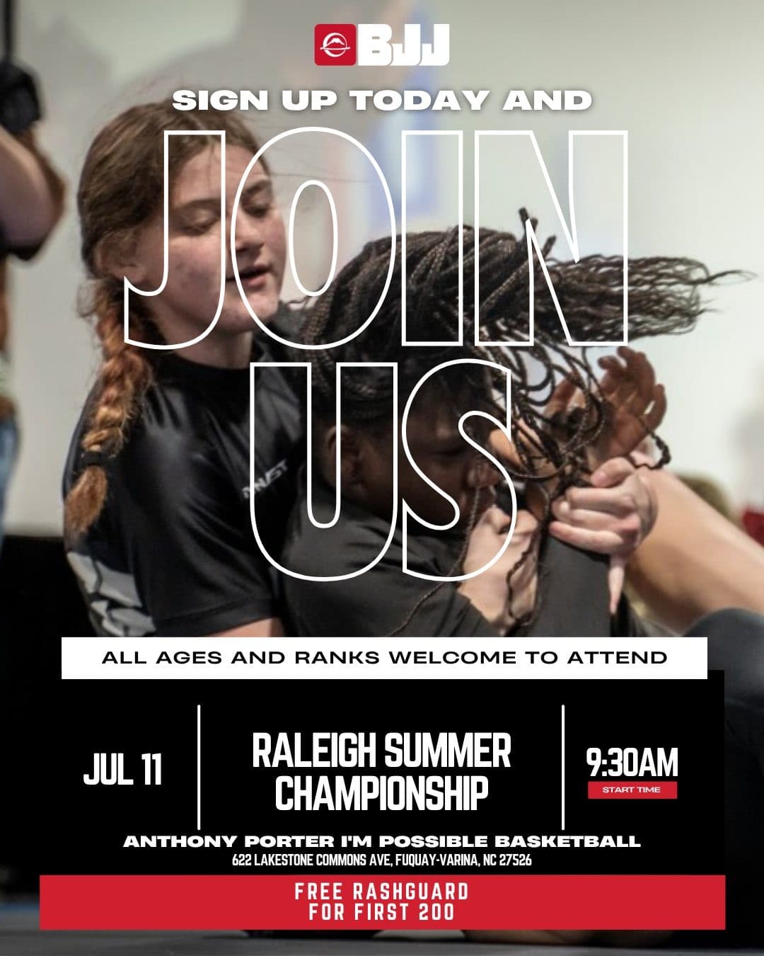 FUJI BJJ Raleigh Summer Championship