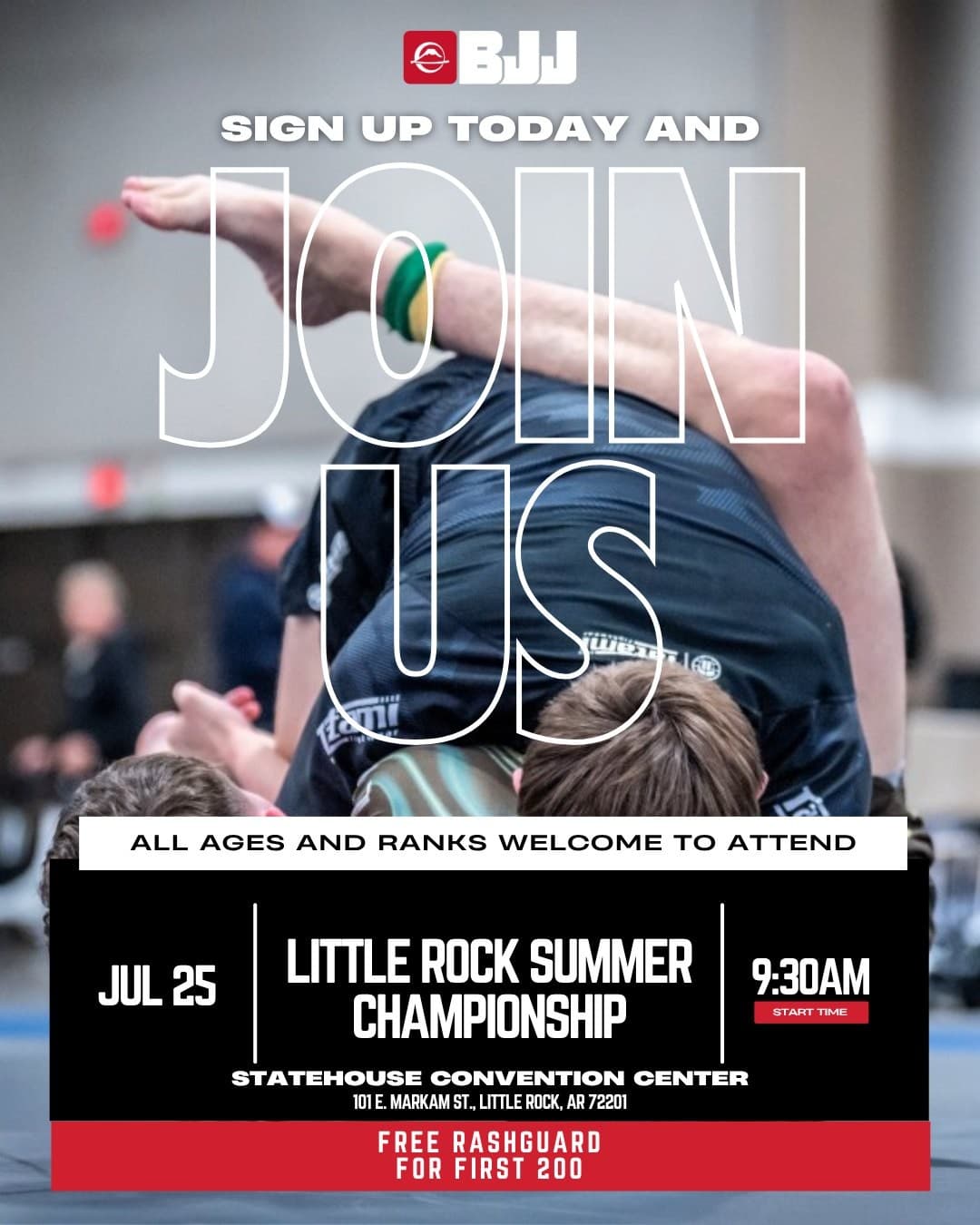 FUJI BJJ Little Rock Summer Championships