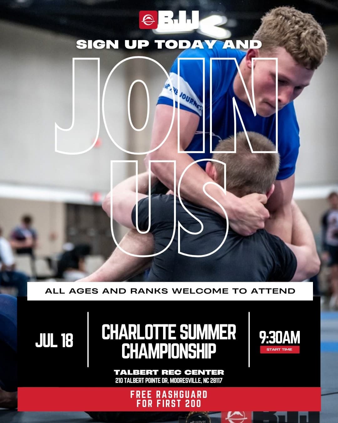 FUJI BJJ Charlotte Summer Championship