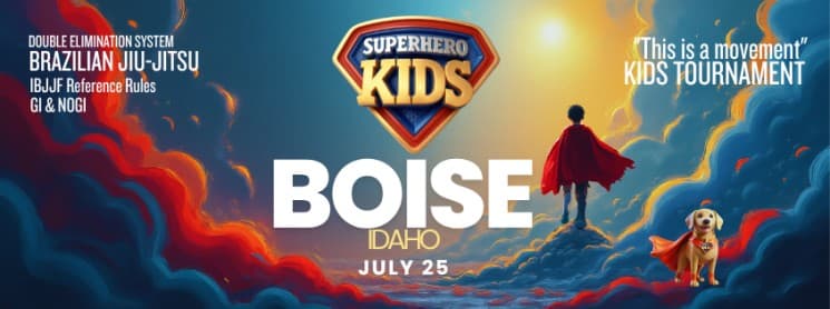 SuperHero Kids BJJ - BOISE - July 25