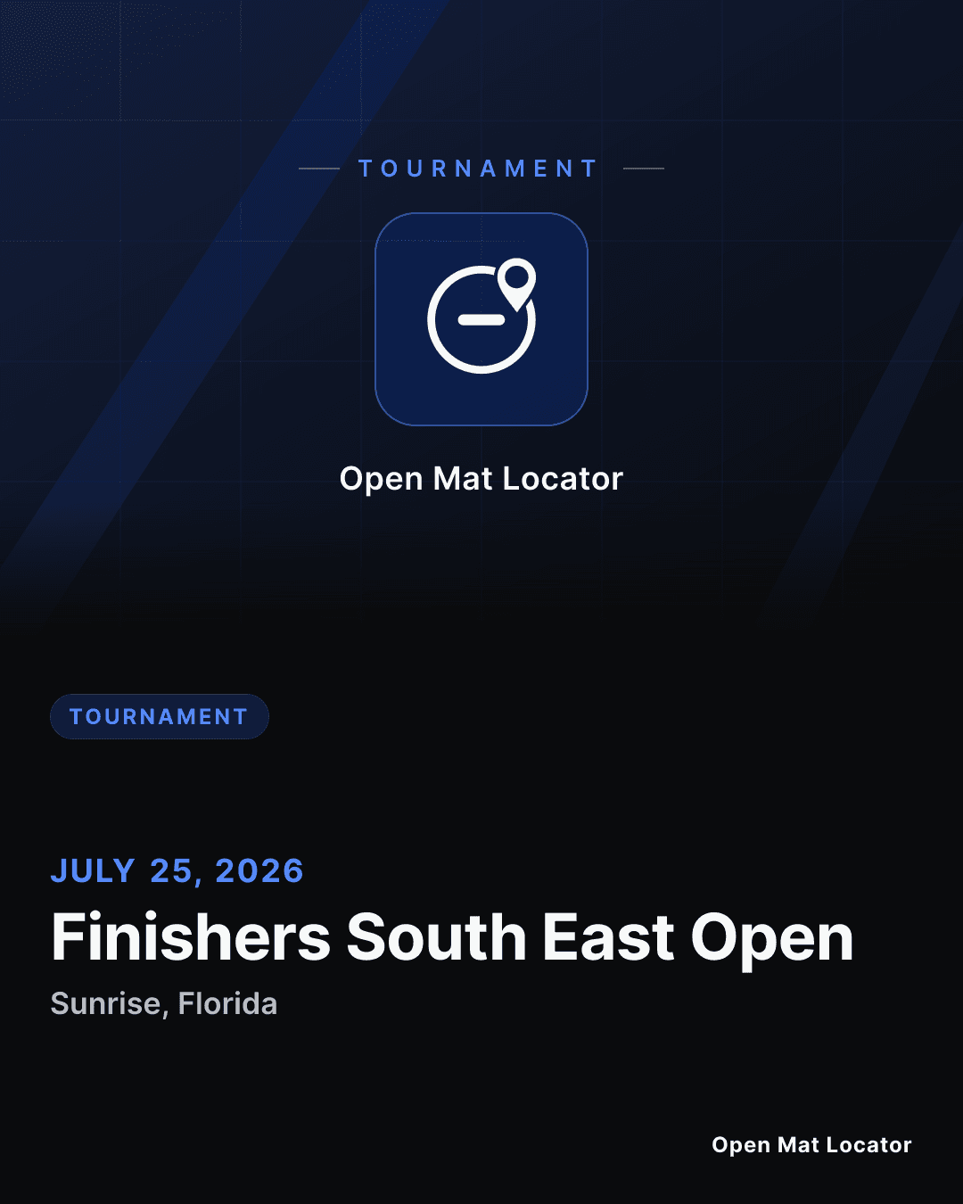 Finishers South East Open