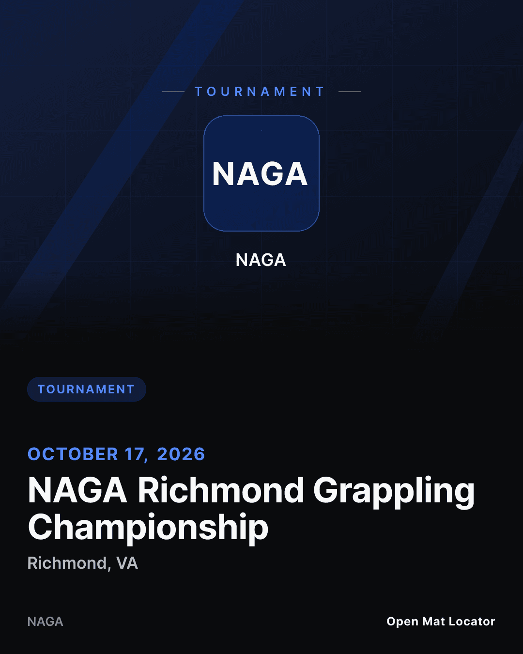 NAGA Richmond Grappling Championship
