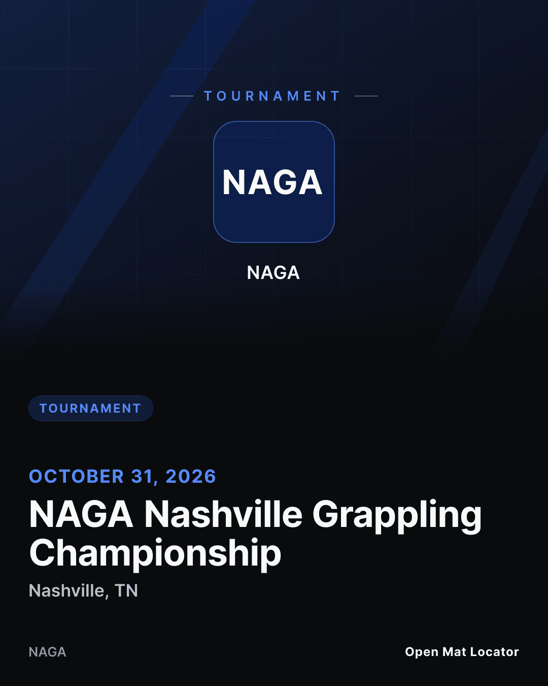 NAGA Nashville Grappling Championship