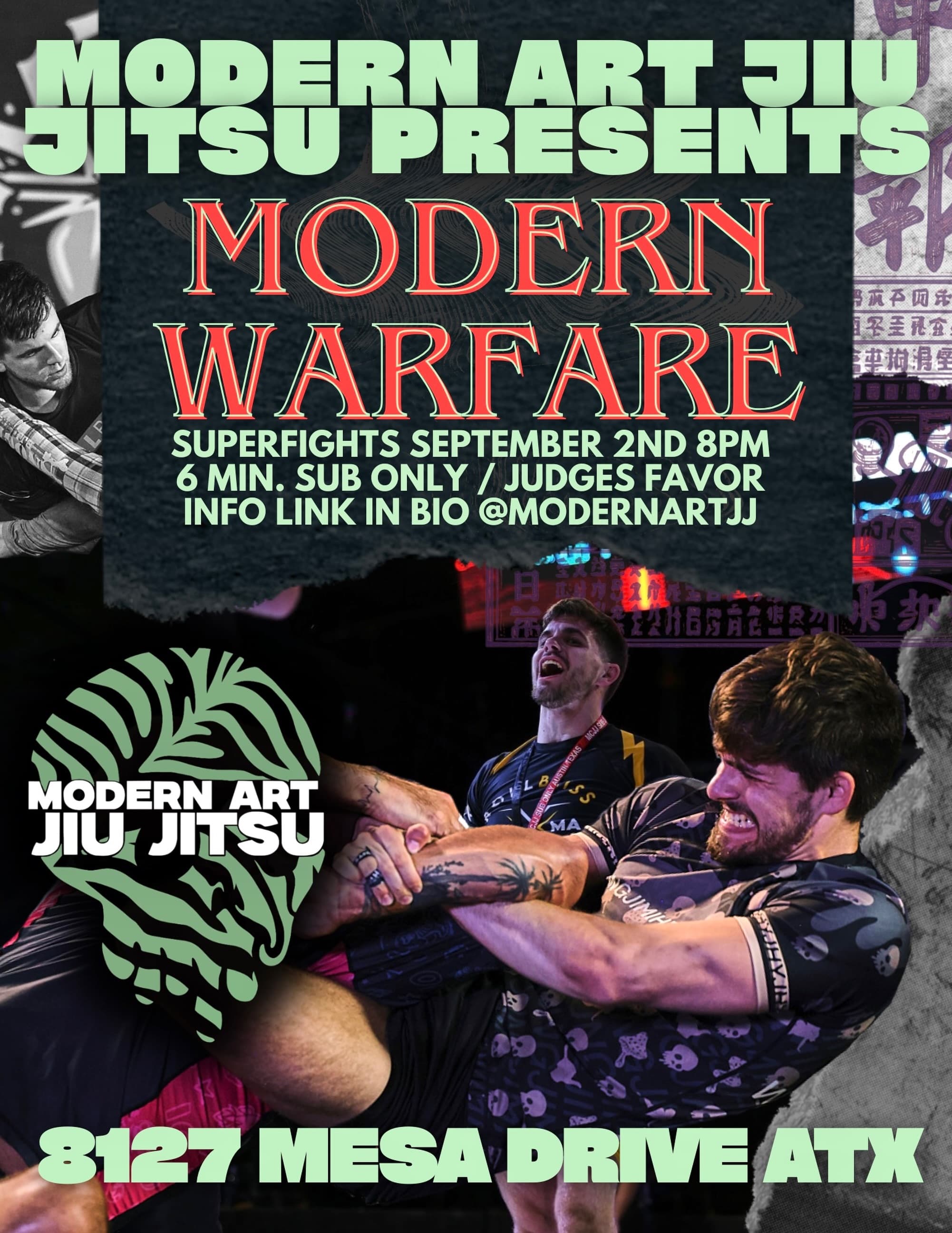 Modern Warfare at Modern Art Jiu Jitsu