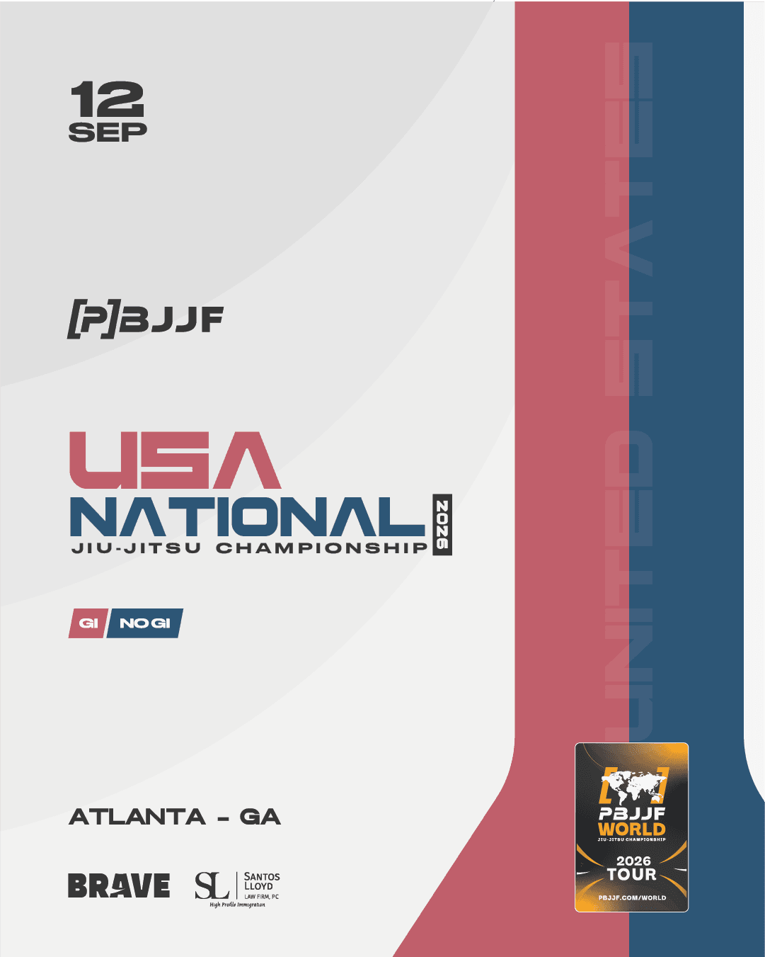 PBJJF USA National Jiu Jitsu Championship 2026